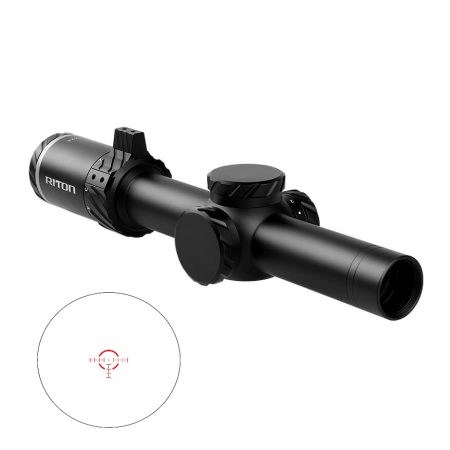 RITON OPTICS 3 TACTIX 1-8X24 30MM OT BLK