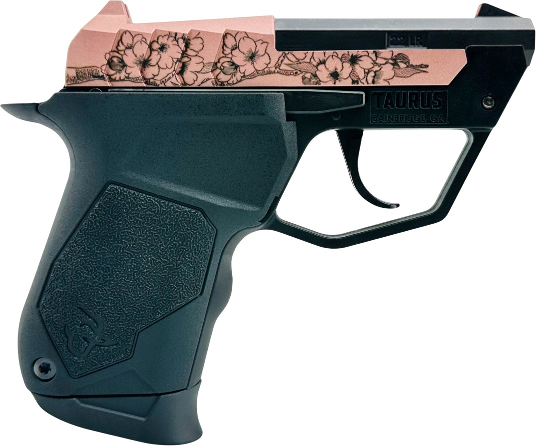 TAURUS 22TUC 22LR BLK/BLOSSOM 9+1