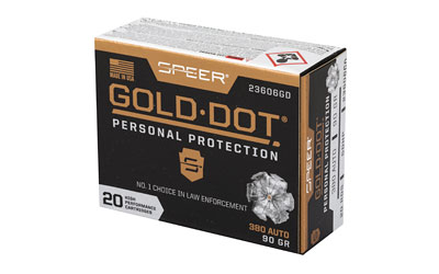 SPR GOLD DOT 380ACP 90GR HP 20/200 - Image 3