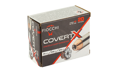 FIOCCHI COVERT X 45ACP 230GR 20/200 - Image 2