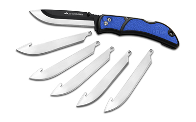 OD EDGE RAZOR-EDC LT 3.5" 6 BLDS BLU