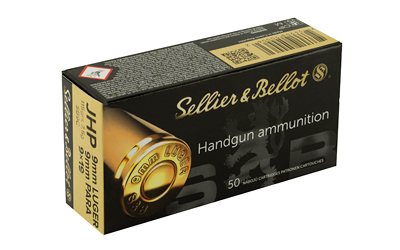 S&B 9MM 115GR JHP 50/1000 - Image 2