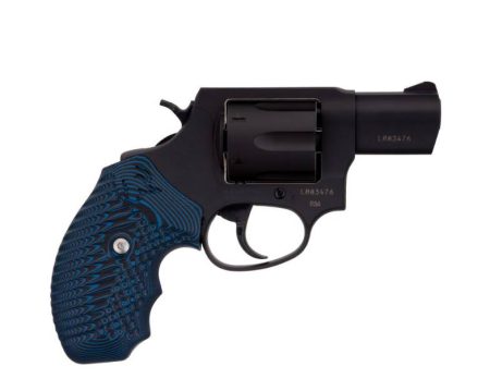TAURUS 856 38SP BLK/VZ BLUE CYC 2" FS