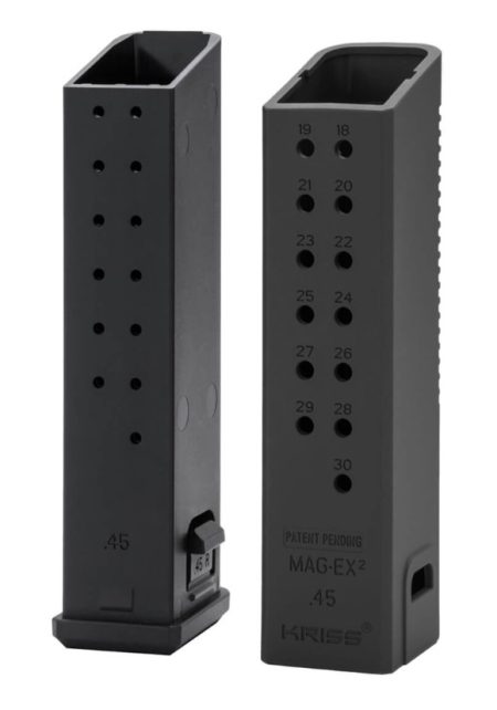 KRISS USA MAGEX2 EXTENSION KIT 45ACP BLK
