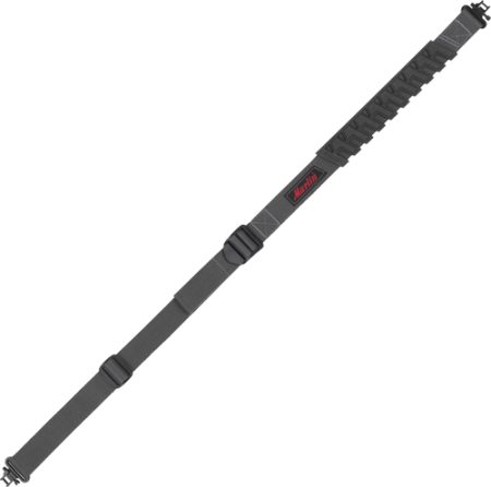 ALLEN MARLIN TRAK WEB SLING - MOLDED BAKTRAK PAD GREY/BLACK