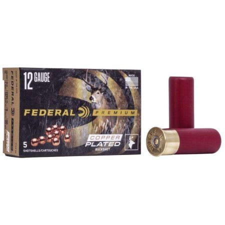 FEDERAL 12GA 2-3/4" MAX. 16 PELLETS-1 BUCK 5 RD/BX 50 BX/CS