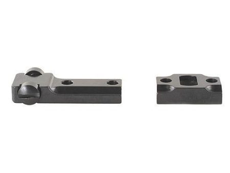 Leupold 2-Piece Standard Steel Base - Savage 10/110 Round Rear Receiver Gloss Black