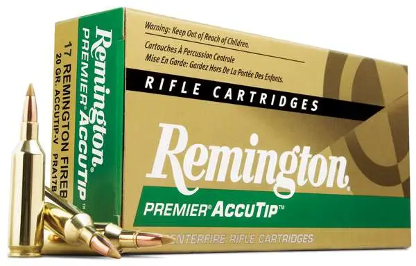 REMINGTON PRA17RA 17 REMINGTON 20GR ACCUTIP-V 20 RD/BX 10 BX/CS