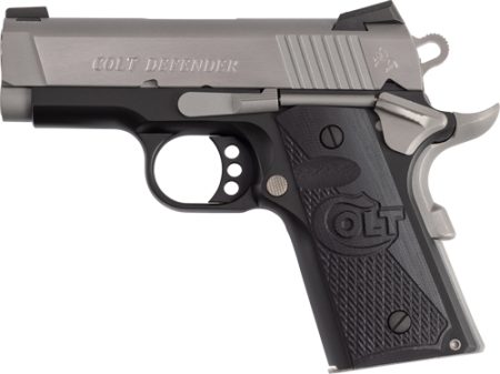 COLT DEFENDER 45ACP 3" FRONT - NIGHT SIGHT 7RD CERKOTE SS