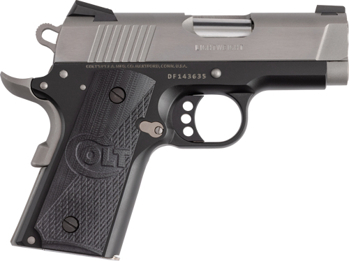 COLT DEFENDER 45ACP 3" FRONT - NIGHT SIGHT 7RD CERKOTE SS - Image 2