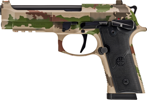 BERETTA 92XI SAO FS 9MM 4.7" - 15RD VEGETATO CAMO 2 MAGS - Image 2