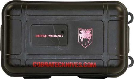 COBRATEC LARGE CTK1 OTF SAND - DISTRESSED CRKTE 3.75" TANTO