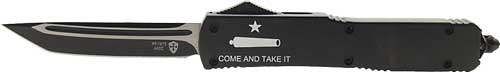 TEMPLAR KNIFE SLIM OTF COME - AND TAKE IT 3.1" BLACK TANTO