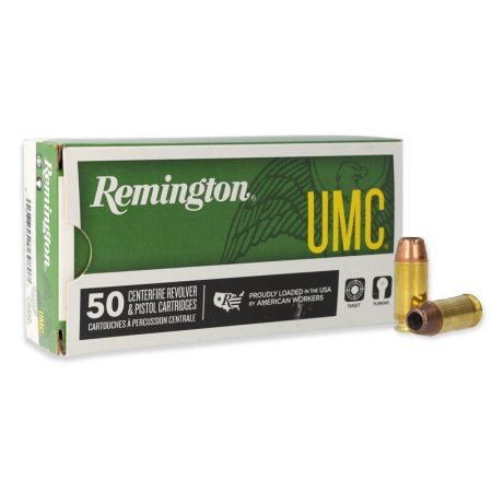 Remington UMC Handgun Ammunition .40 S&W 180 gr JHP 990 fps 50/box