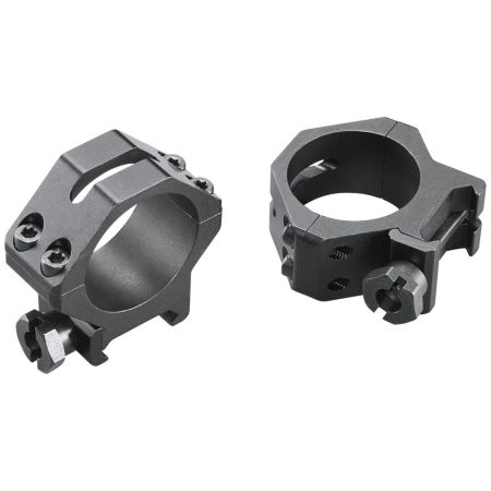 Weaver 4-Hole Skeleton Aluminum Scope Rings 30mm Low Matte