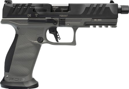 WALTHER PDP OR PRO SD 9MM 5.1" - 18-SHOT GRAY POLYOMER FRAME