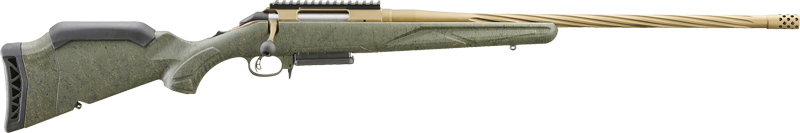 RUGER AMERICAN GENII PREDATOR - 6.5 GRENDEL 22" BRONZE GREEN