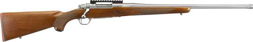 RUGER HAWKEYE HUNTER 6.5CM - STAINLESS WALNUT THREADED