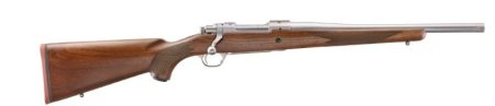 RUGER HAWKEYE HUNTER 243 WIN - 16.6" SS WALNUT THREADED
