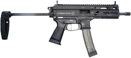 GRAND POWER STRIBOG SP9A3 9MM - 8" 30RD MAG TAILHOOK BRACE BLK