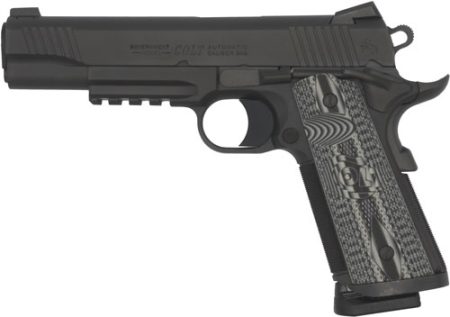 COLT COMBAT UNIT 9MM 5" 8RD - MATTE BLACK PICATINNY RAIL