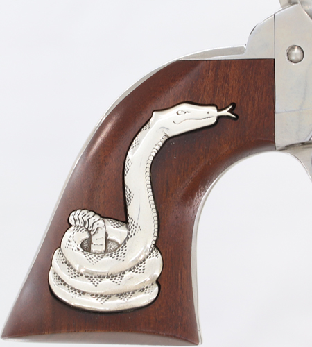 CIMARRON MAN W/NO NAME 45LC - FRONTIER 4.75" SILVER SNAKE