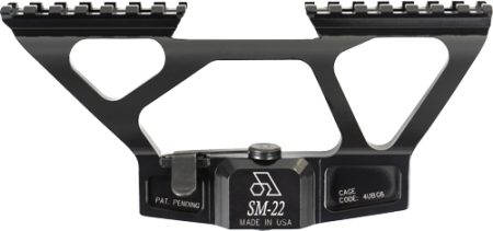 ARSENAL SCOPE MOUNT SAM7K - 5.8" PICATINNY RAIL BLACK