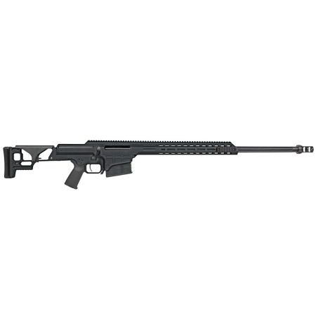 Barrett SMR MRAD Fixed Stock Rifle .338 Lapua Magnum 10rd Magazine(1) 26'' Fluted Barrel Black Finish