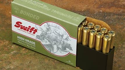 Swift A-Frame Rifle Ammunition .338 Win Mag 250 gr A-Frame 2570 fps 20/ct