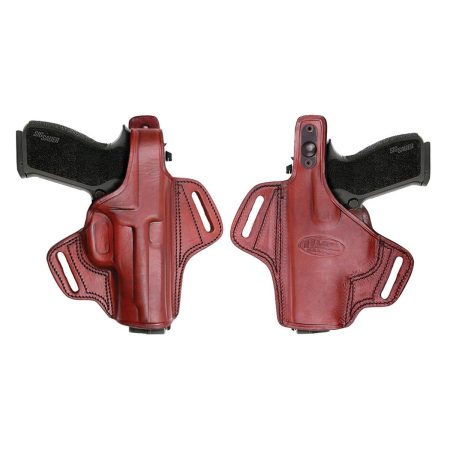 Tagua Gunleather Thumb Break Belt Holster for Glock 17/22/31/37 Brown Right Hand